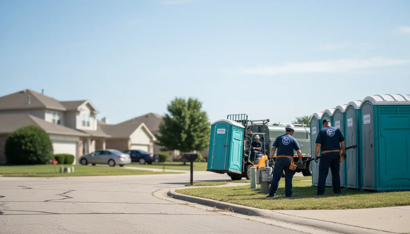 Porta Potty Rental in Tallula, IL near me